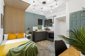 ◑Flat 7- Modern Studio Flat Close t City Centre◑
